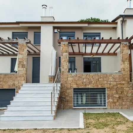 #Flh - Amalthia & Αthena Beachfront Houses In Pefkohori Exterior photo